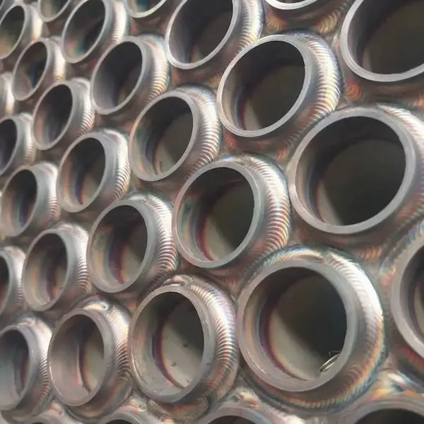 Soudage de tôles de tubes de chaudière