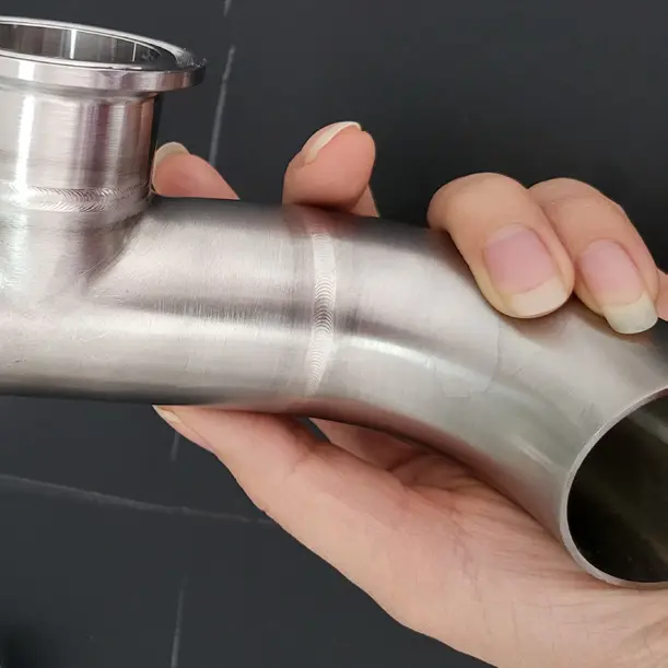 Soudage au coude en acier inoxydable